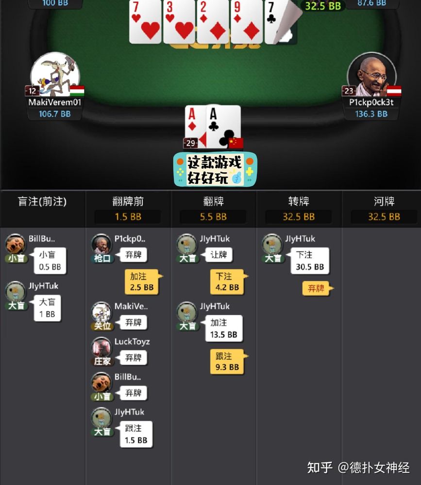 HHpoker保险倍率表多桌对战界面
